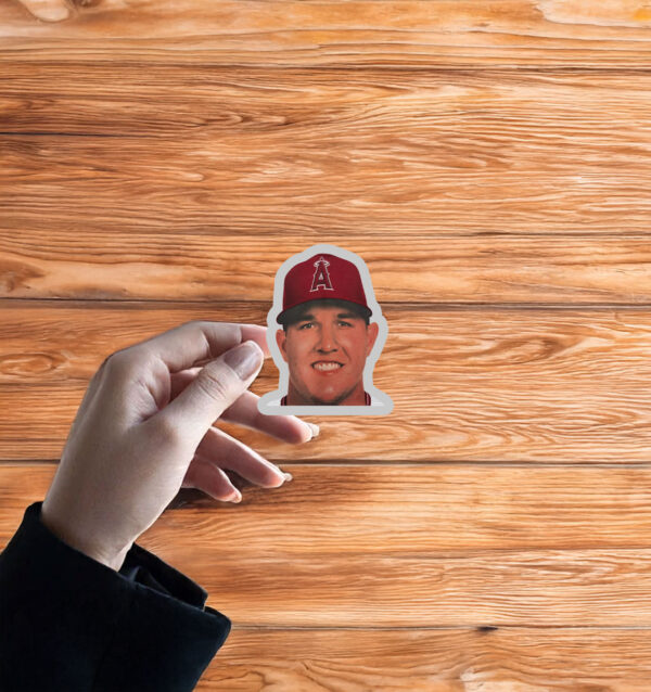 Los Angeles Angels Mike Trout Sticker