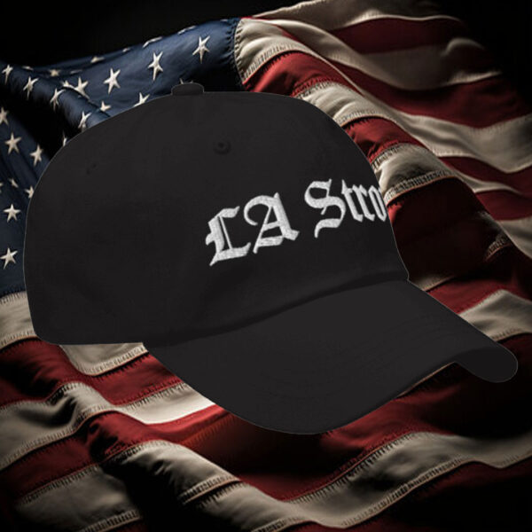 Los Angeles Black LA Strong Hat