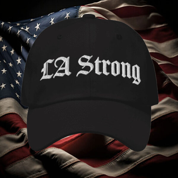 Los Angeles Black LA Strong Hat