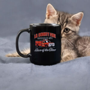 Los Angeles County Fire Station 127 Emergency!Show Shirt Squad 51 LARGE Mug