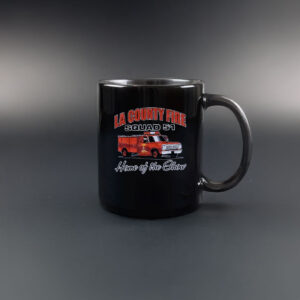 Los Angeles County Fire Station 127 Emergency!Show Shirt Squad 51 LARGE Mug