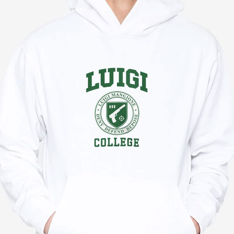 Luigi College T-Shirt