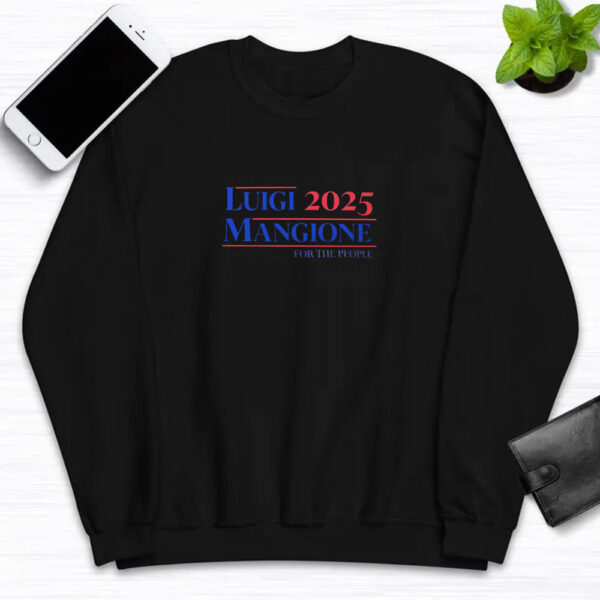 Luigi Mangione 2025 For The People T-Shirt