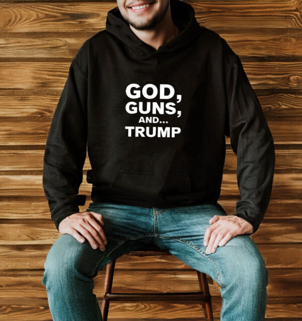 Maga Voice God Guns And Trump T-Shirt