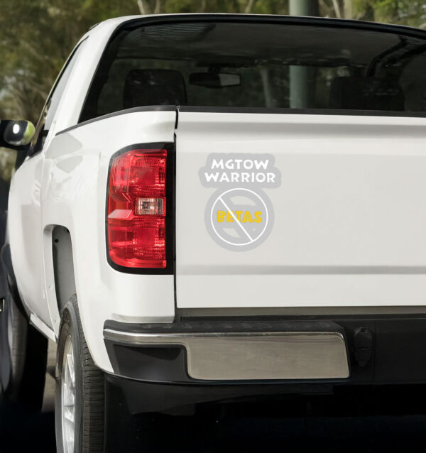 Mgtow Warrior Betas Sticker