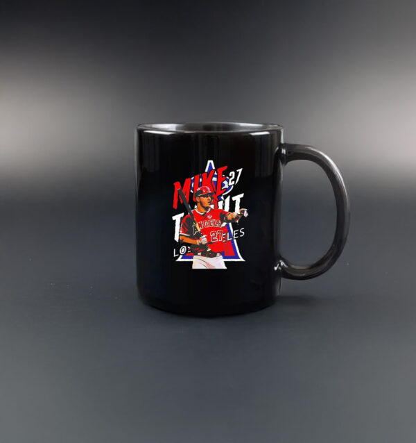 Mike Trout 27 Baseball Lover Los Angeles Angels Mug