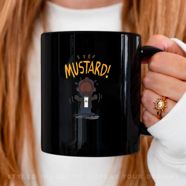 Mustard Lamar TV Off Parody Mug