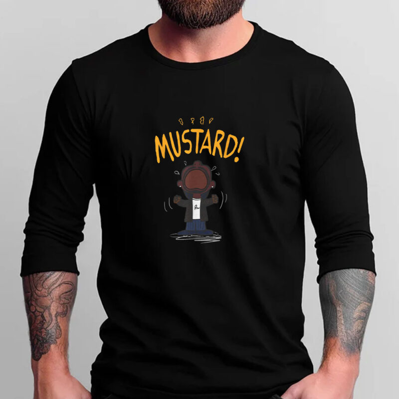 Mustard Lamar TV Off Parody T-Shirt