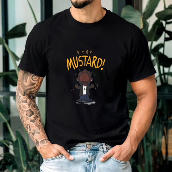 Mustard Lamar TV Off Parody T-Shirt