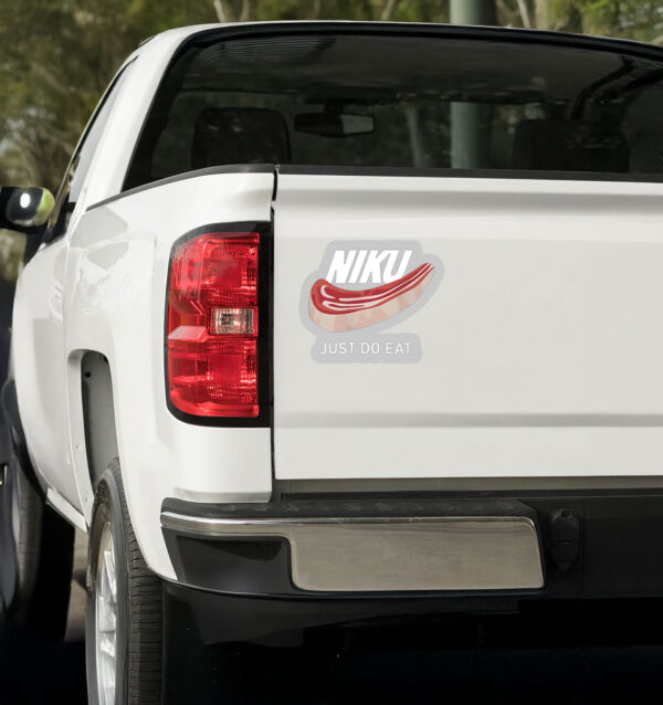 Niku Just Do Eat Sticker