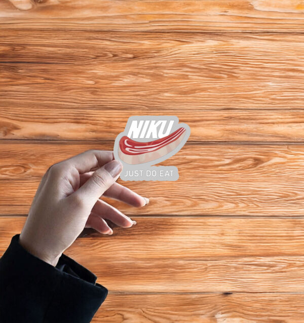 Niku Just Do Eat Sticker