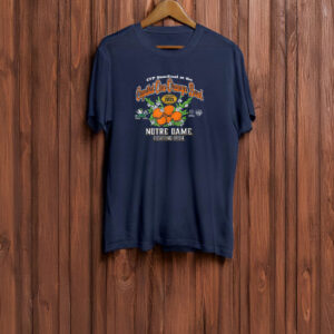 Notre Dame Fighting Irish CFP Orange Bowl 2024-25 Navy T-Shirt