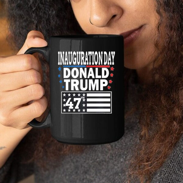 Official Donald Trump President Inauguration Day 2025 47th American President Mug