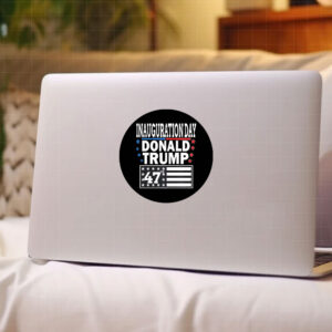 Official Donald Trump President Inauguration Day 2025 47th American President Sticker