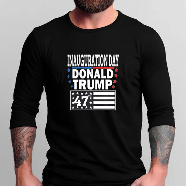 Official Donald Trump President Inauguration Day 2025 47th American President T-Shirt