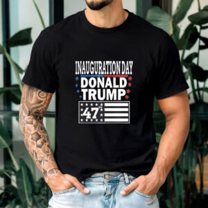 Official Donald Trump President Inauguration Day 2025 47th American President T-Shirt