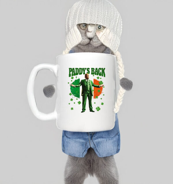 Paddy’s Back Funny Trump St Patrick's Day Mug