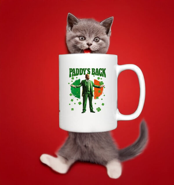 Paddy’s Back Funny Trump St Patrick's Day Mug