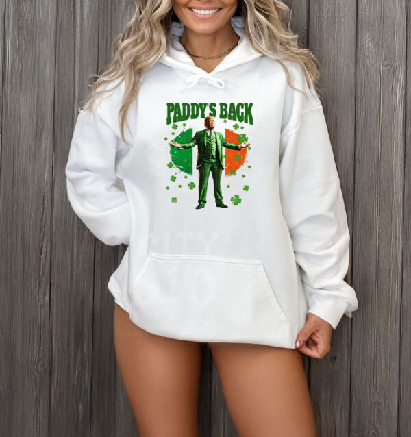 Paddy’s Back Funny Trump St Patrick’s Day T-shirt