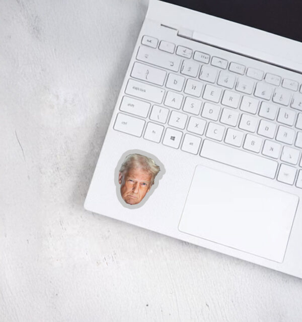 Portraits of US President-Elect Donald Trump Sticker