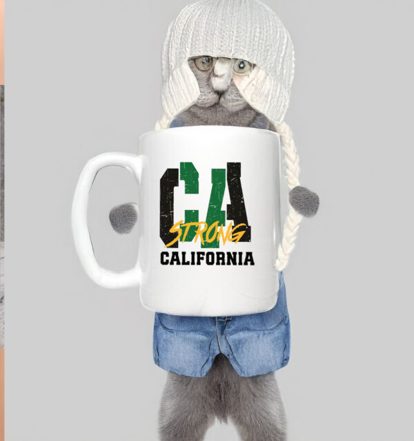 Pray For California Mug