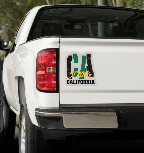 Pray For California Sticker