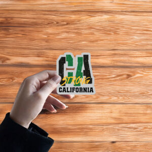 Pray For California Sticker