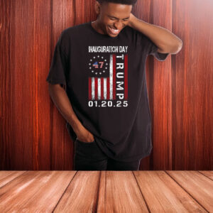 President Donald Trump Inauguration Day 2025 Memorabilia Fla T-Shirt