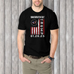 President Donald Trump Inauguration Day 2025 Memorabilia Fla T-Shirt