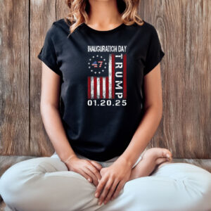 President Donald Trump Inauguration Day 2025 Memorabilia Fla T-Shirt