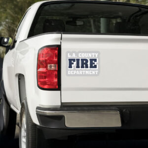 Sticker navy - Los Angeles County Fire Department