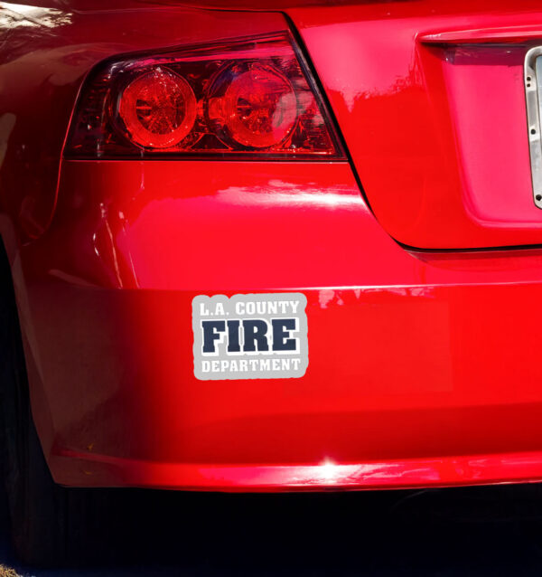 Sticker navy - Los Angeles County Fire Department