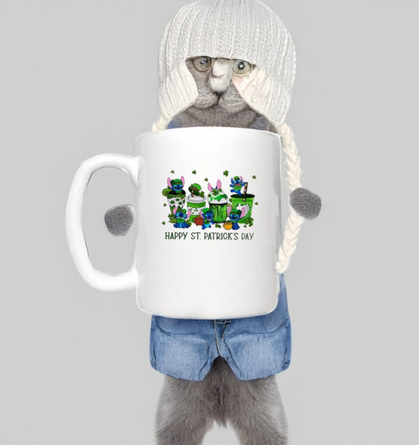 Stitch Happy St Patrick’s Day Mug