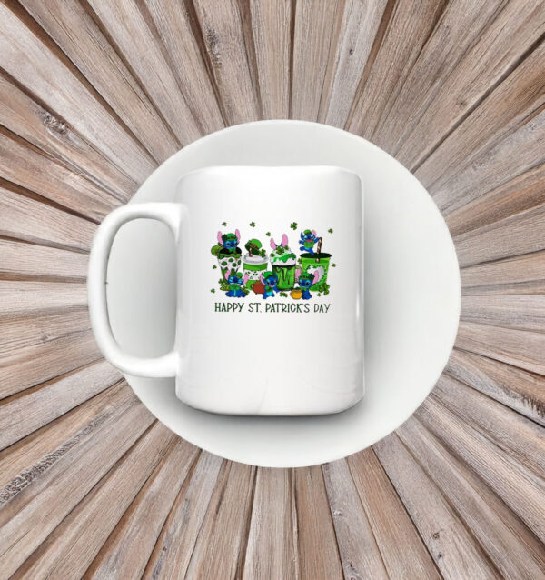 Stitch Happy St Patrick’s Day Mug