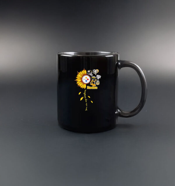 Sunflower you are my sunshine Pittsburgh Steelers Mug