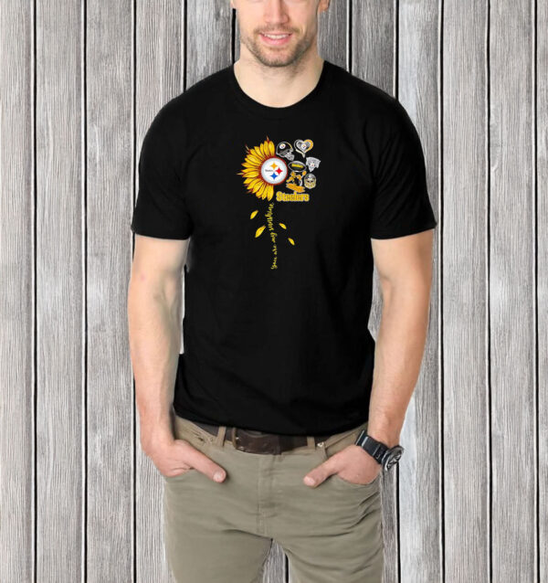 Sunflower you are my sunshine Pittsburgh Steelers T-shirt