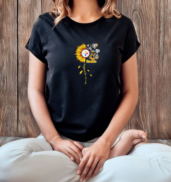 Sunflower you are my sunshine Pittsburgh Steelers T-shirt