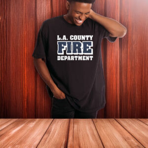 T-Shirt navy - Los Angeles County Fire Department