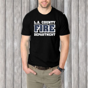 T-Shirt navy - Los Angeles County Fire Department