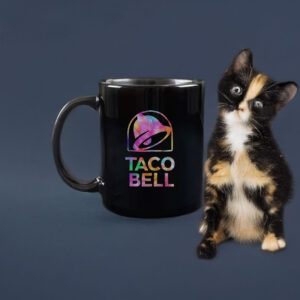 Taco Bell Neon Colorful Mug