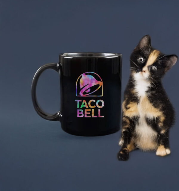 Taco Bell Neon Colorful Mug