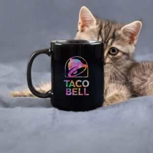 Taco Bell Neon Colorful Mug