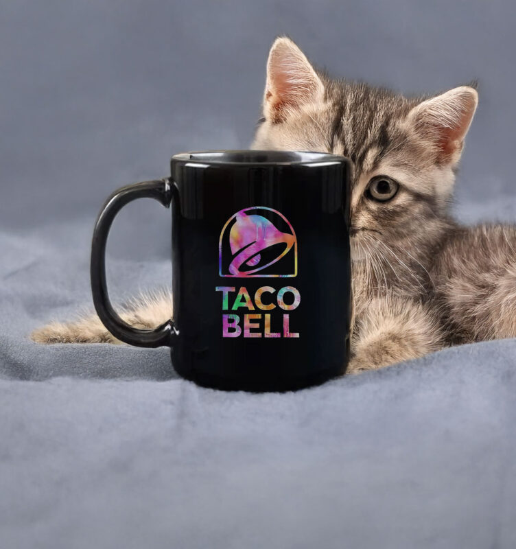 Taco Bell Neon Colorful Mug