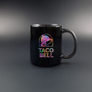 Taco Bell Neon Colorful Mug