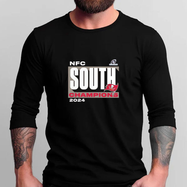 Tampa Bay Buccaneers 2024 NFC South Division Champions Conquer T-shirt