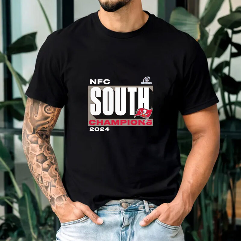 Tampa Bay Buccaneers 2024 NFC South Division Champions Conquer T-shirt