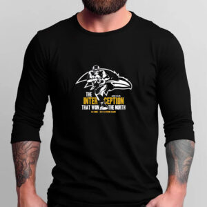 The Interception that won the North Baltimore 2024-25 Division Champs T-shirt