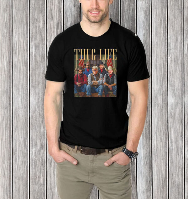 Thug Life Trump Vance Kennedy Elon T-Shirt