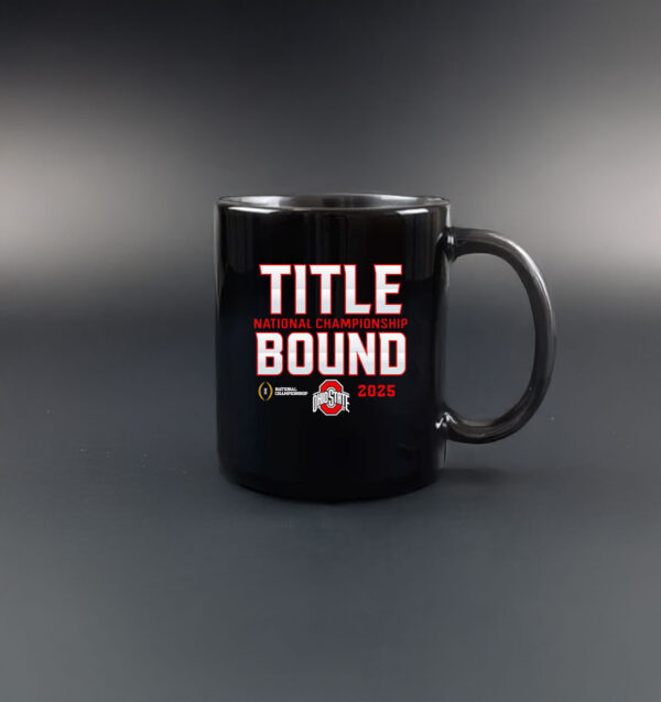 Title bound Ohio State Buckeyes CFP 2025 National Championship Mug