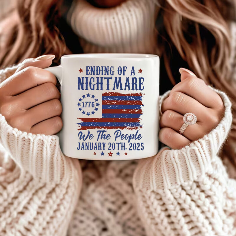 Trump Inauguration Day 47th President Mug - USA Flag 2025 